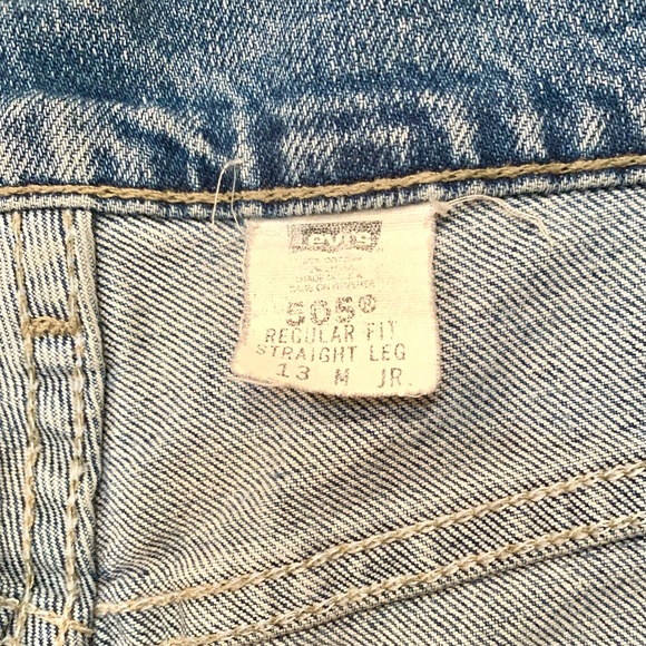 Levi’s 505 Reworked Denim Shorts - Picture 3 of 4